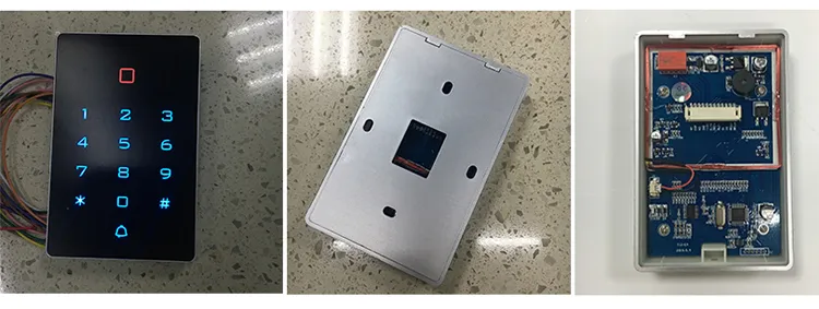 EM 125KHz Touch Screen RFID access control system with numbers backlight T12