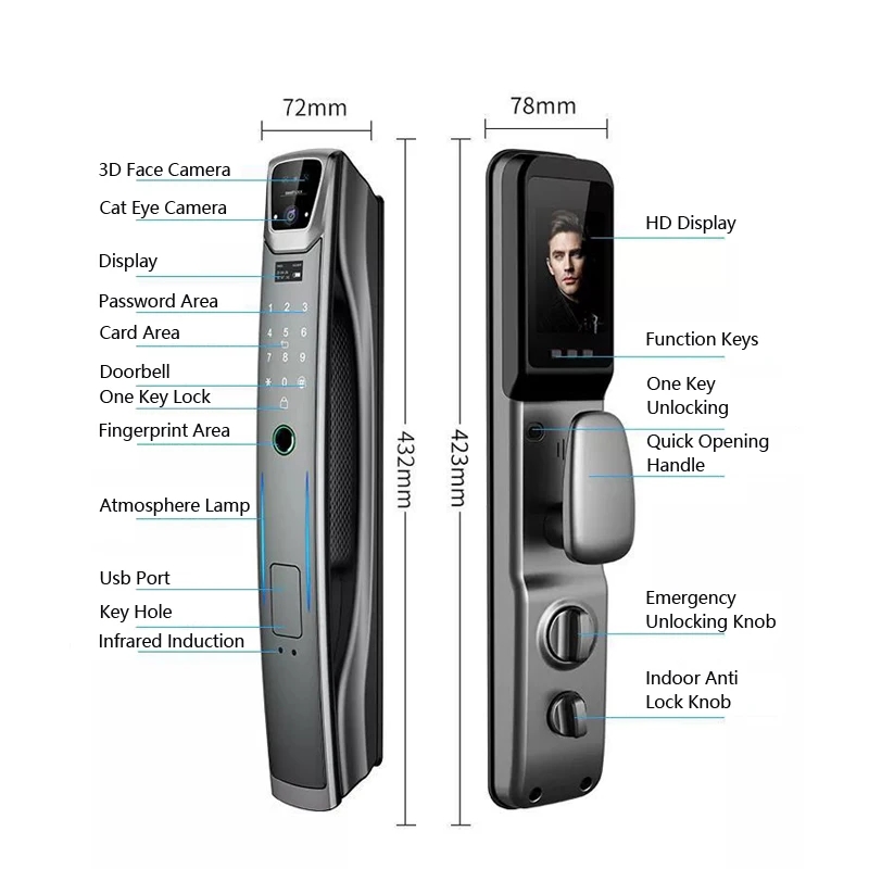 Serrure intelligente K10