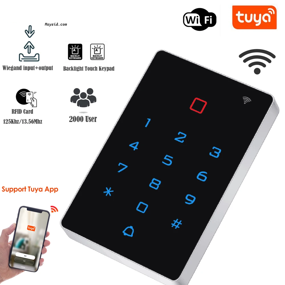 NFC Digicode  WIFI Tuya