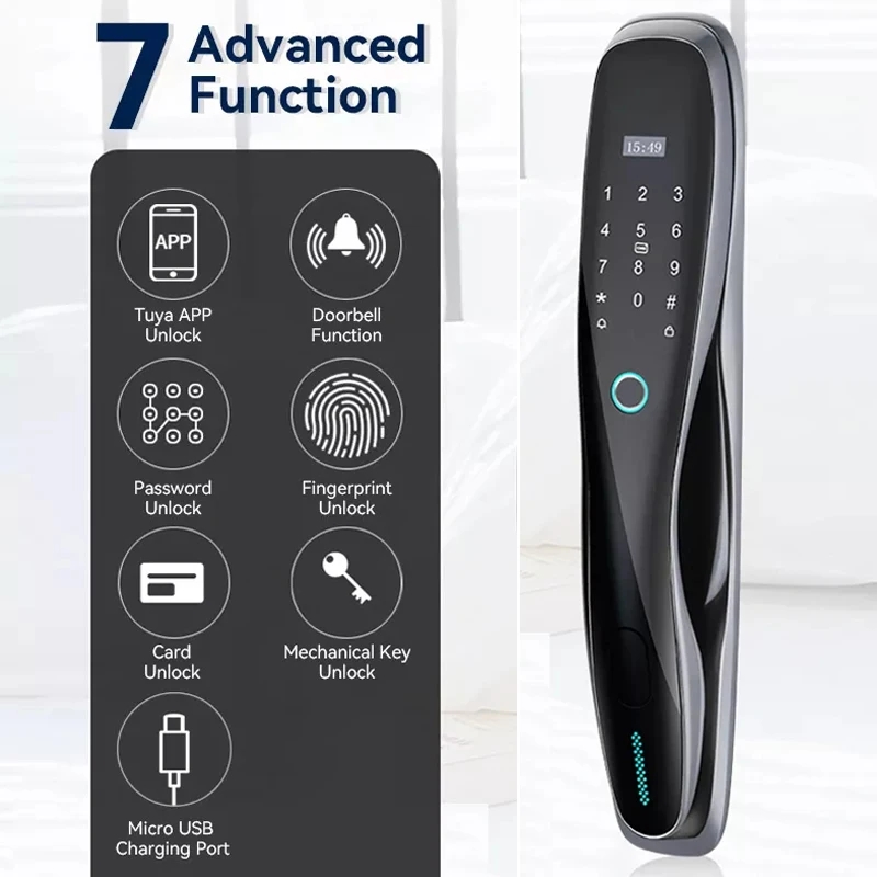 Serrure intelligente S928 wifi Tuya