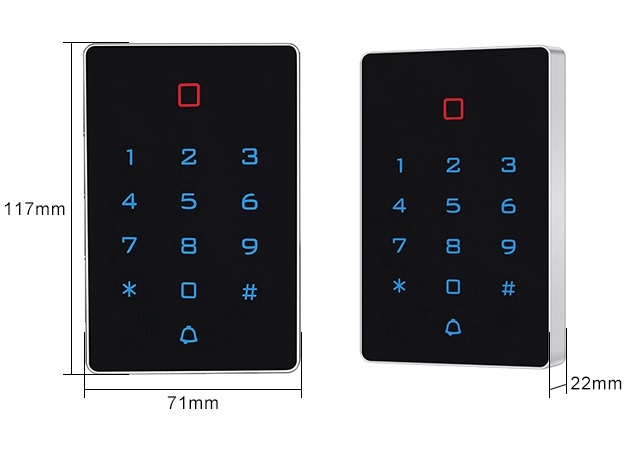 Digicode RFID Tactile T12