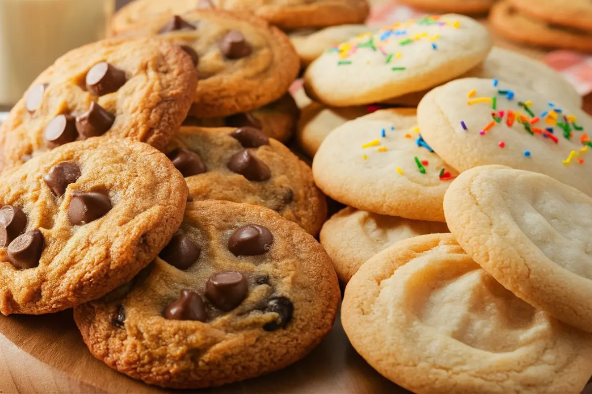 Chocolate Chip Cookies and Sugar Cookies