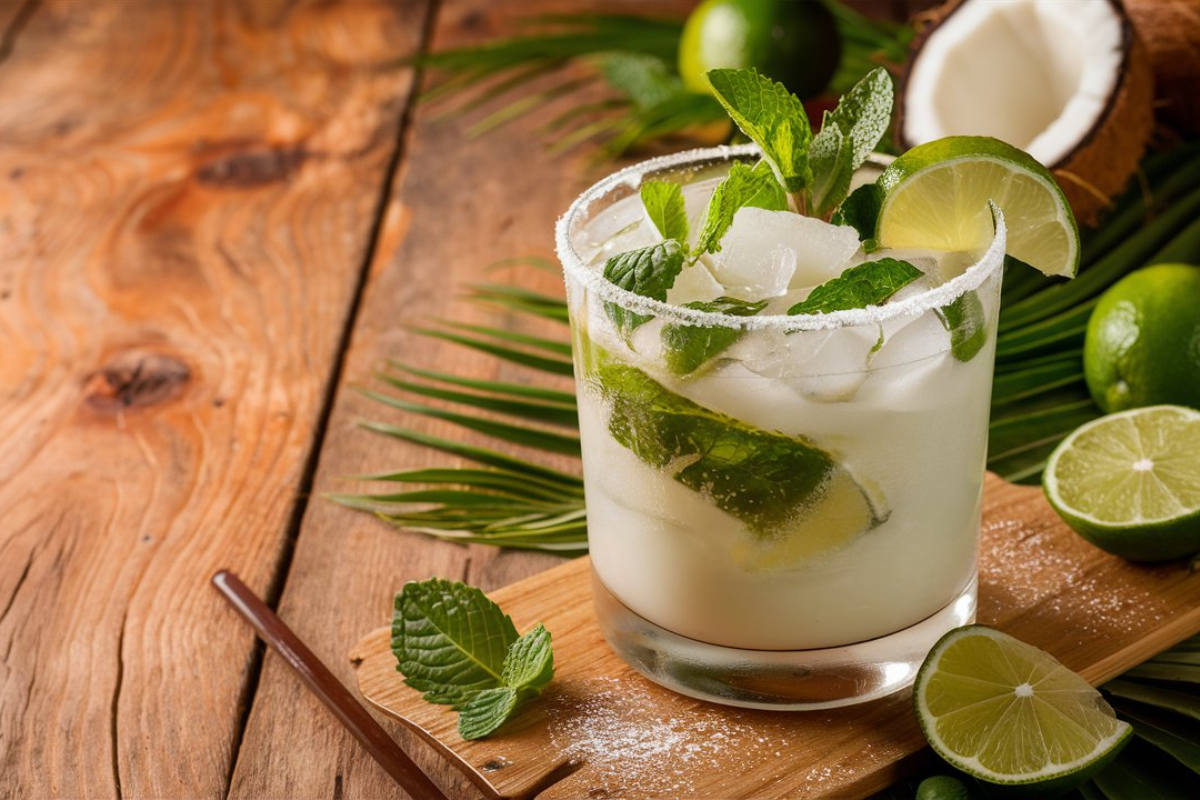 Coconut Mojito Cocktail