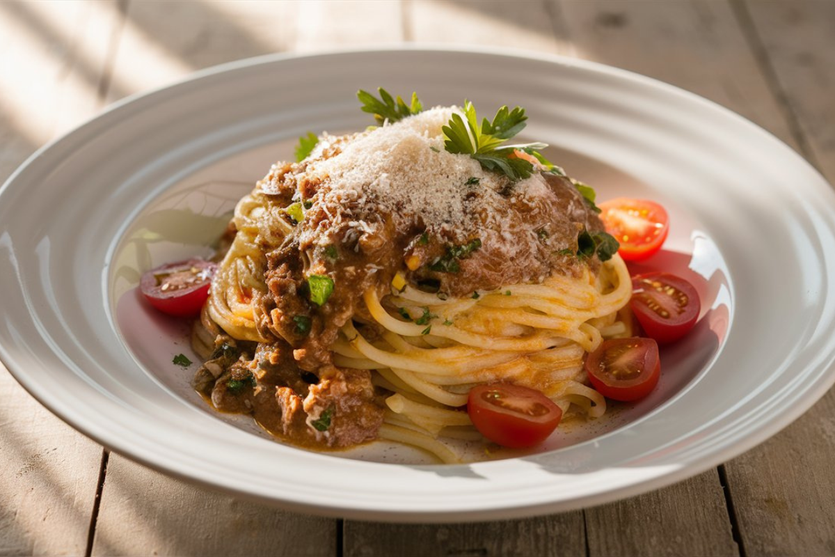 White Spaghetti Bolognese: A Creamy Twist on a Classic Italian Dish